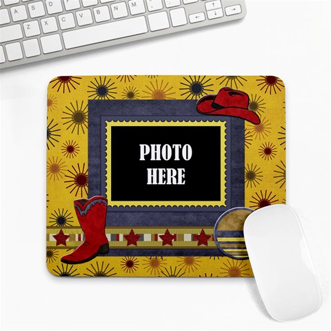 Lone Star Holidays Mouse Pad 1 By Lisa Minor Front