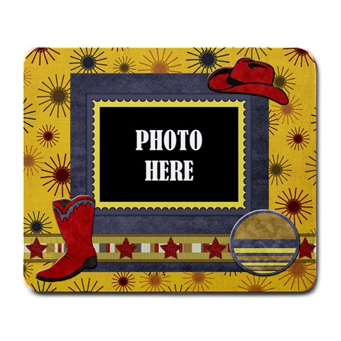 Lone Star Holidays Mouse Pad 1 By Lisa Minor Front