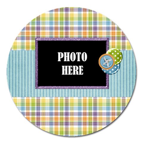 Nss Round Magnet 1 By Lisa Minor Front