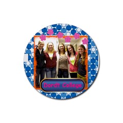 dordt college - Rubber Coaster (Round)