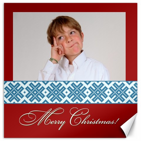 Christmas  By May 19 x19.27  Canvas - 1