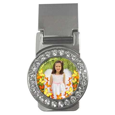 Butterfly Angel Money Clip By Kim Blair Front