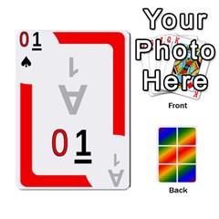 Rainbow Deck v1.17 Deck 1 - Playing Cards 54 Designs (Rectangle)