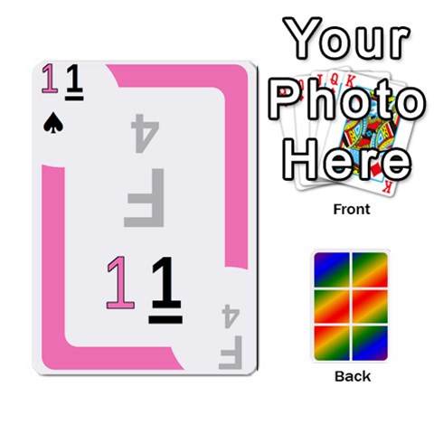 Rainbow Deck V1 17 Deck 1 By Changcai Front - Heart2