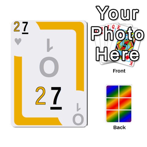 Rainbow Deck V1 17 Deck 1 By Changcai Front - Diamond9