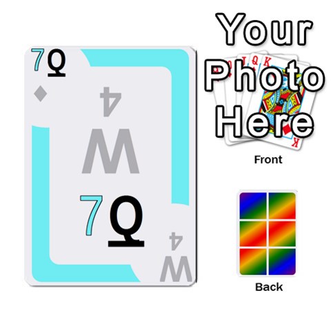 Ace Rainbow Deck V1 17 Deck 2 By Changcai Front - ClubA