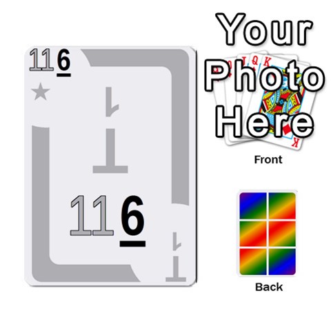 Rainbow Deck V1 17 Deck 3 By Changcai Front - Club8