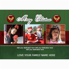 5x7 Photo Cards: Merry Christmas 2 - 5  x 7  Photo Cards
