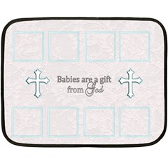 baby blanket - Fleece Blanket (Mini)