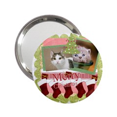 merry christmas - 2.25  Handbag Mirror