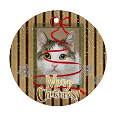 merry christmas - Ornament (Round)