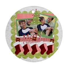 merry christmas - Ornament (Round)