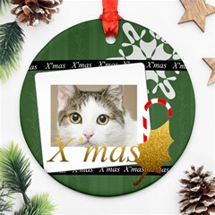 merry christmas - Ornament (Round)