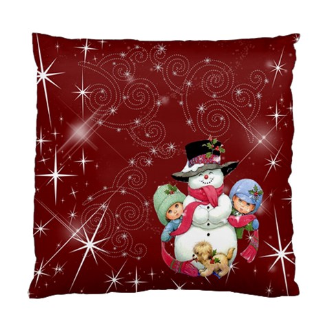 Christmas Collection Cushion Case (two Sides) By Picklestar Scraps Back