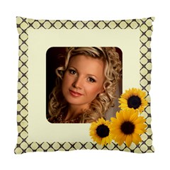 Sunflower Gold (2 sided) cushion - Standard Cushion Case (Two Sides)
