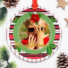 merry christmas - Ornament (Round)