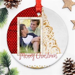 merry christmas - Ornament (Round)