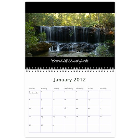 2012 Calender Nan By Rob Jan 2012