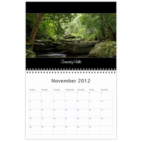 2012 Calender Nan By Rob Nov 2012