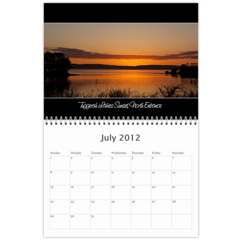 2012 Calender Nan By Rob Jul 2012