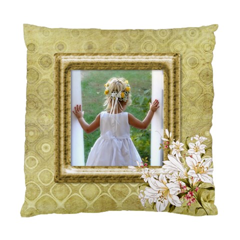 My Lily (2 Sided) Cushion By Deborah Front