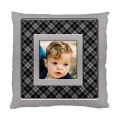 Silver and Black Cushion (2 sided) (5 styles) - Standard Cushion Case (Two Sides) Silver and Black Cushion (2 sided) (5 styles) - Standard Cushion Case (Two Sides)