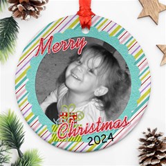 Round 2024 Ornament 1 - Ornament (Round)