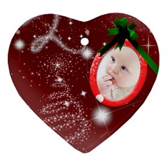 Christmas Collection Heart Ornament (Two Sides) Christmas Collection Heart Ornament (Two Sides)