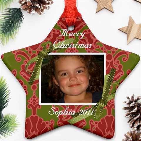 Sophia Ornament By Joshua Irvine Front