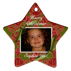 sophia ornament - Ornament (Star)