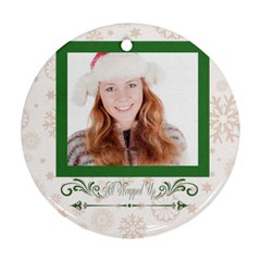 xmas gift - Ornament (Round)