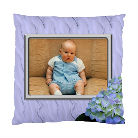 Lilac Delight (2 Sided) Cushion By Deborah Front