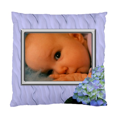 Lilac Delight (2 Sided) Cushion By Deborah Back