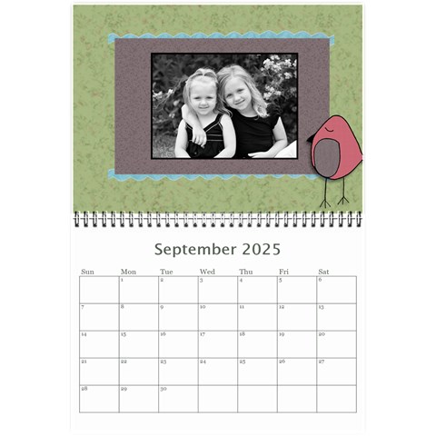 20253owlie Calendar By Amanda Bunn Sep 2025