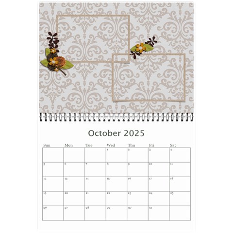 Mini Calendar: Love Of Family By Jennyl Oct 2025