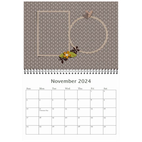 Mini Calendar: Love Of Family By Jennyl Nov 2024