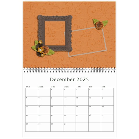 Mini Calendar: Love Of Family By Jennyl Dec 2025