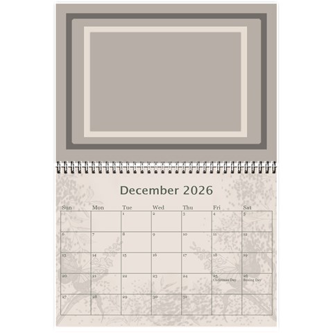 Coffee And Cream (any Year) 2026 Calendar 8 5x6 By Deborah Dec 2026