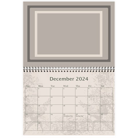 Coffee And Cream (any Year) 2024 Calendar 8 5x6 By Deborah Dec 2024