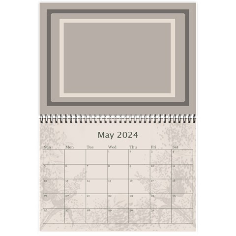 Coffee And Cream (any Year) 2024 Calendar 8 5x6 By Deborah May 2024