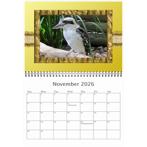 Tutti General Purpose (any Year) Calendar 8 5x6 By Deborah Nov 2026
