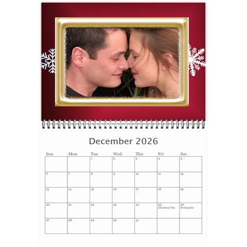 Tutti General Purpose (any Year) Calendar 8 5x6 By Deborah Dec 2026