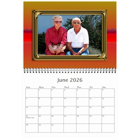 Tutti General Purpose (any Year) Calendar 8 5x6 By Deborah Jun 2026