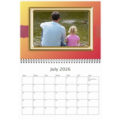 Tutti General Purpose (any Year) Calendar 8 5x6 By Deborah Jul 2026