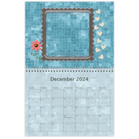 Family 12 Month Calendar By Lil Dec 2024