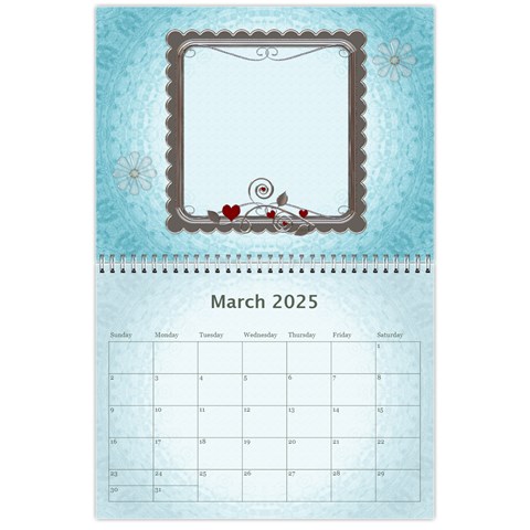 Family 12 Month Calendar By Lil Mar 2025