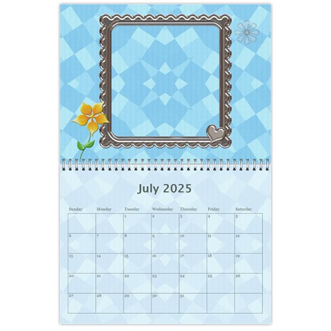 Family 12 Month Calendar By Lil Jul 2025