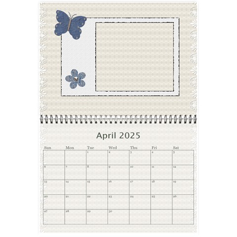 Family 8 5x6 Mini Wall Calendar By Lil Apr 2025