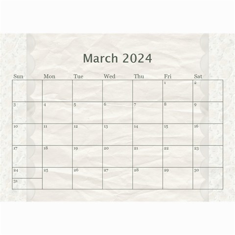Family 8 5x6 Mini Wall Calendar By Lil Jun 2024