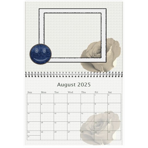 Family 8 5x6 Mini Wall Calendar By Lil Aug 2025